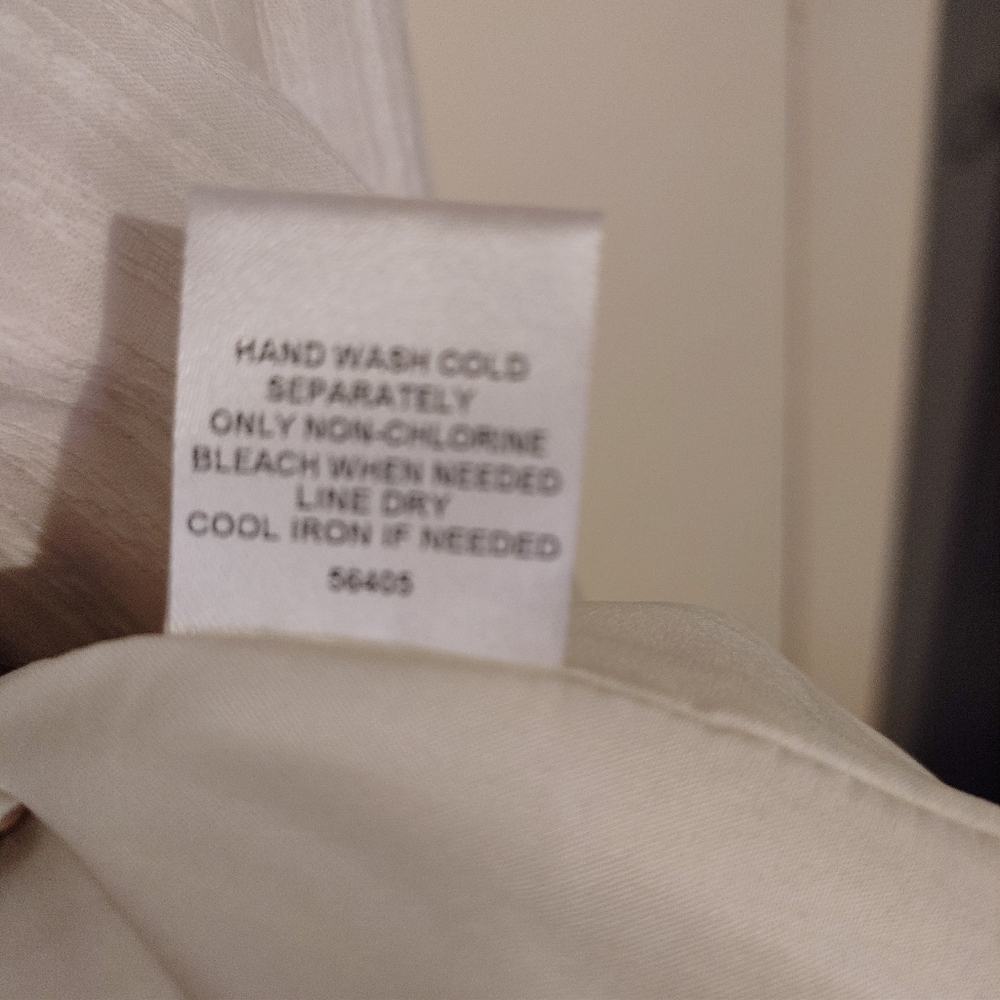 AVARA White Ruffled Cap Sleeve Dress Size XX-Large - Picture 9 of 14